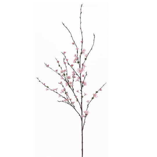 Soft Pink Cherry Blossom Spray Stem